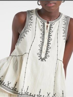 Isabel Marant Etoile cotton voile top